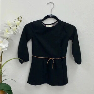 🦋Zara Girls Soft Collection Black Dress 5/6